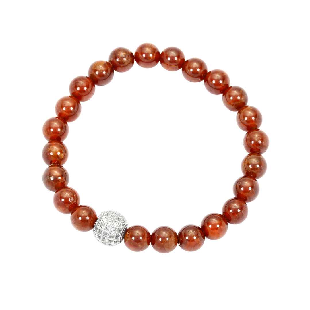 Gomed (Hessonite) Bracelet