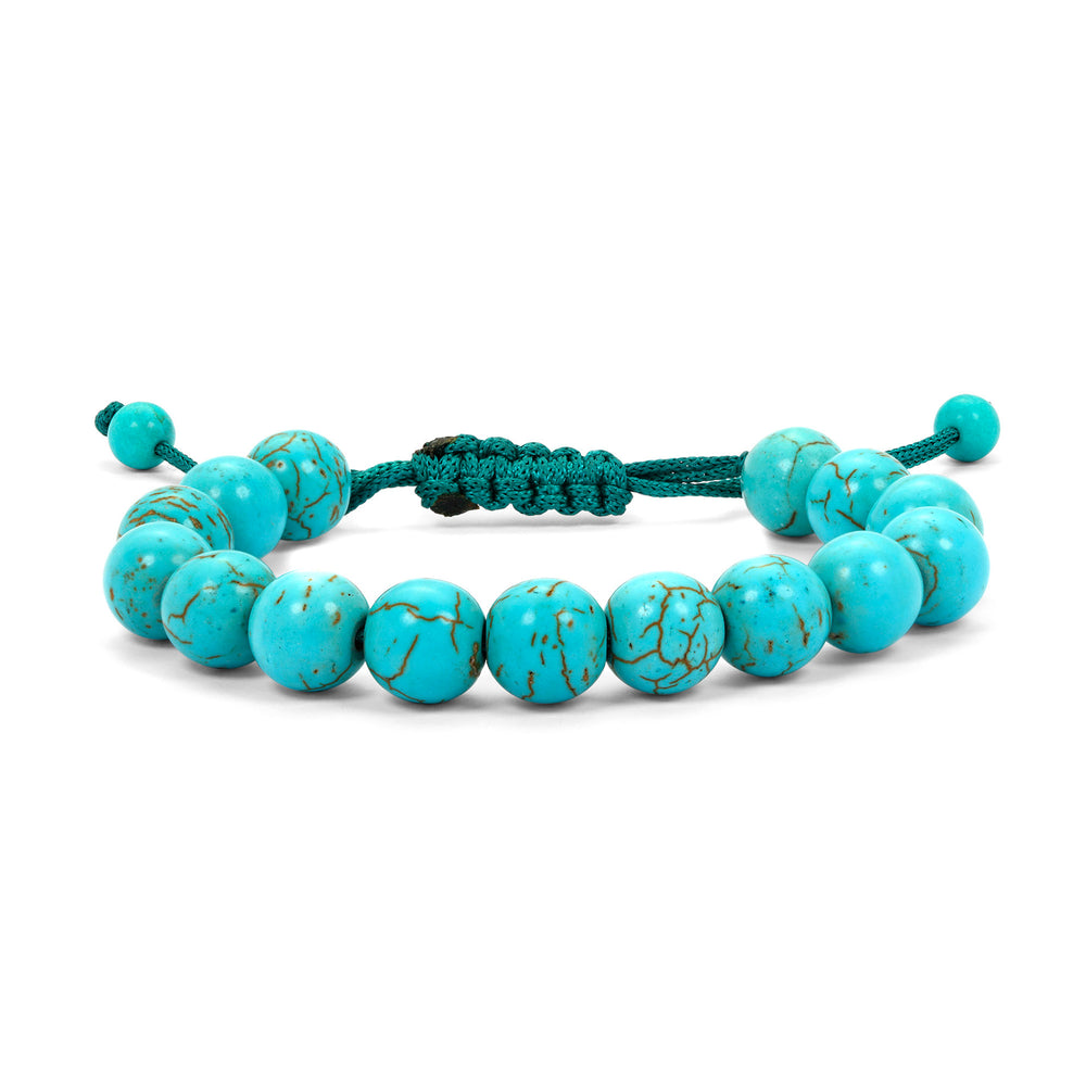 Turquoise Thread Bracelet 10mm