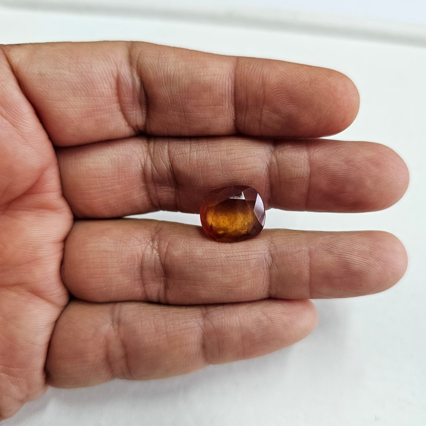 Certified Hessonite (Gomed) 13.09 Cts (14.39 Ratti) Sri Lanka (Ceylon) PWZI21