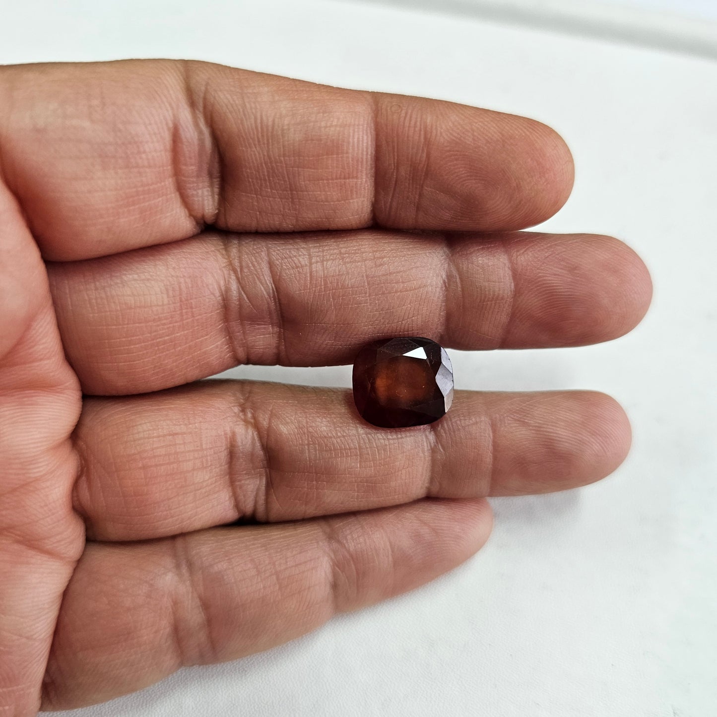 Certified Hessonite (Gomed) 11.63 Cts (12.79 Ratti) Sri Lanka (Ceylon) BKZI81