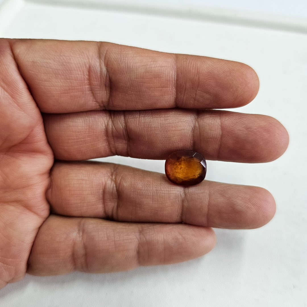 Hessonite (Gomed) 11.75 Cts (12.93 Ratti) Sri Lanka (Ceylon)