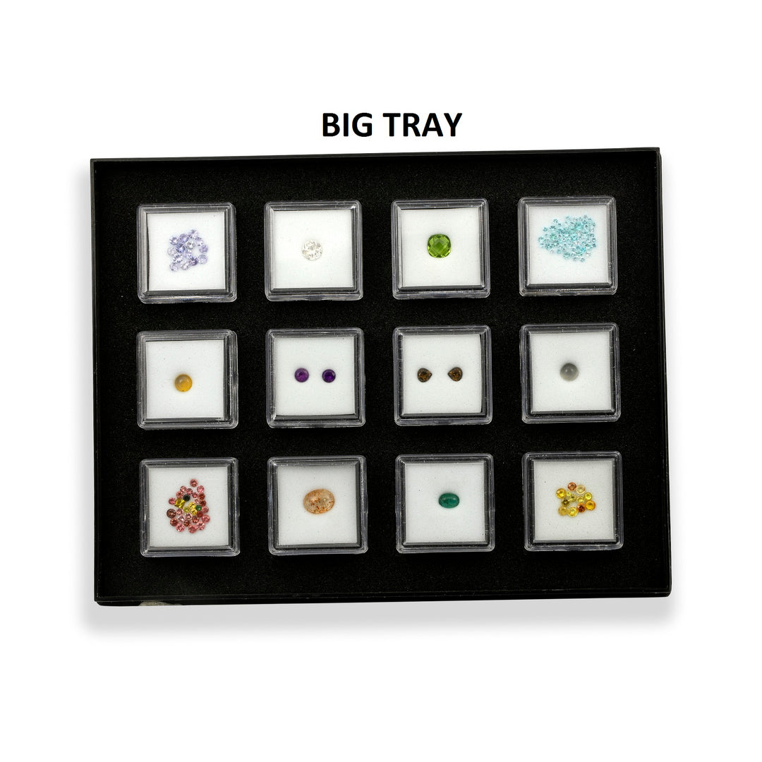 10ct Box of 12 Natural Gemstones