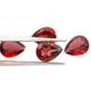 2Pc Lot Rhodolite Garnet 9x7mm 3.40 Carats