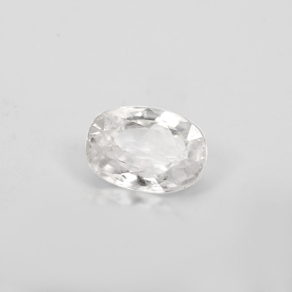 Certified White Zircon 5.32 Cts (5.85 Ratti) CIVW23