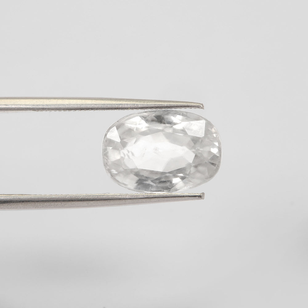 Certified White Zircon 5.32 Cts (5.85 Ratti) CIVW23