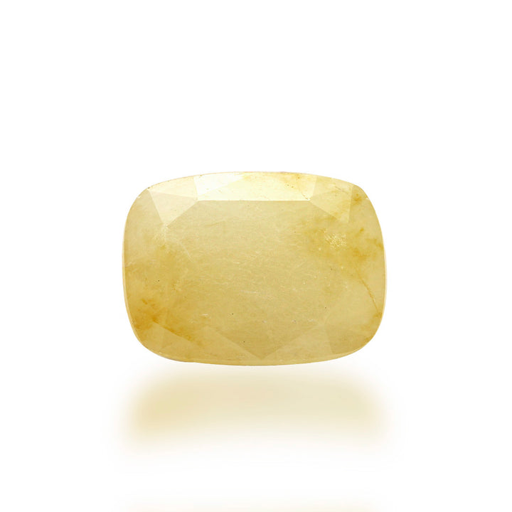 Yellow Sapphire (Pukhraj) 10.91 Cts (12.00 Ratti) Burma