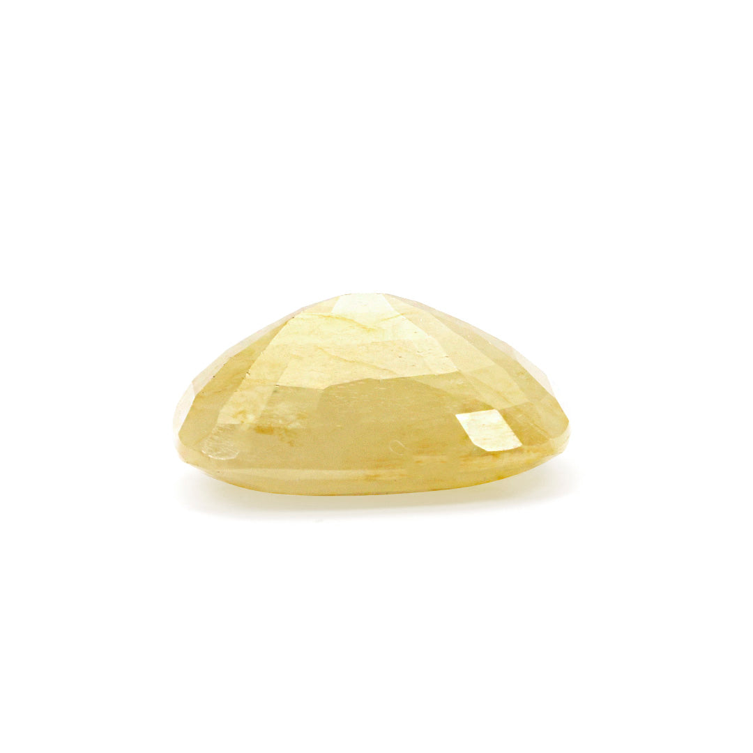 Yellow Sapphire (Pukhraj) 10.91 Cts (12.00 Ratti) Burma