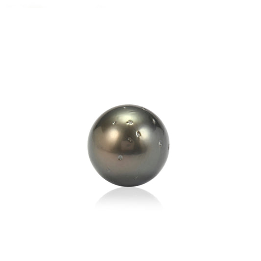 Tahitian Black Pearl 13-13mm Undrilled 14.70 Carats (16.17Ratti) CO0380