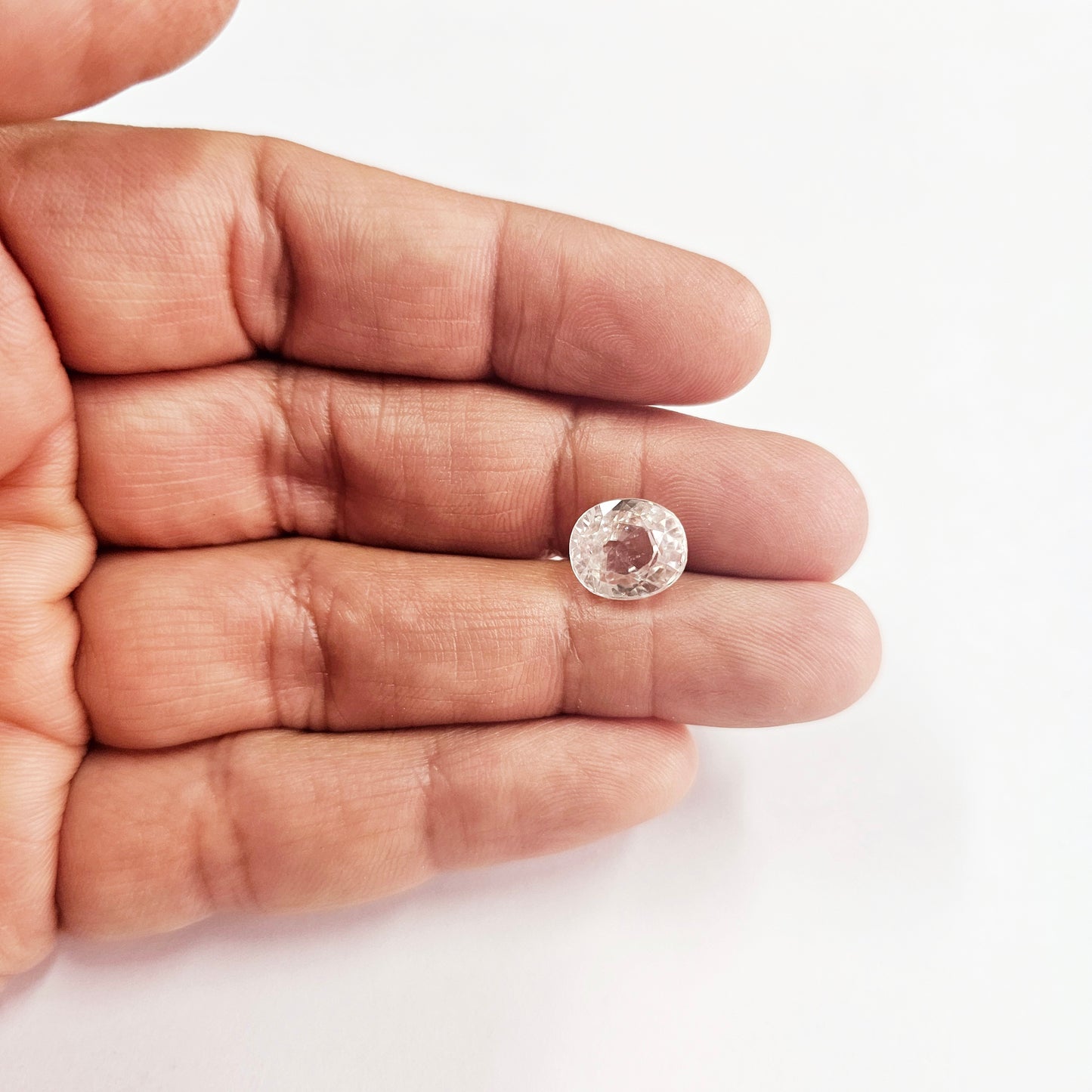 Certified White Zircon 8.71 Cts (9.58 Ratti) CRVW54