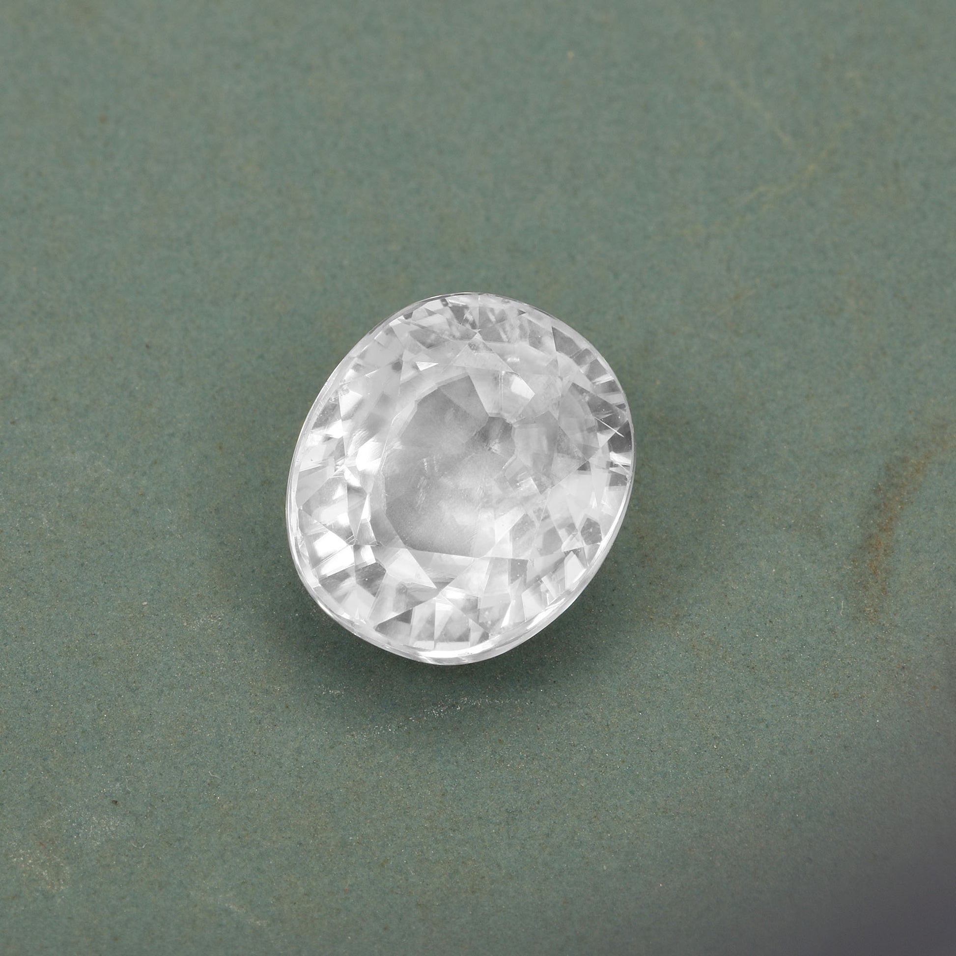 Certified White Zircon 8.71 Cts (9.58 Ratti) CRVW54