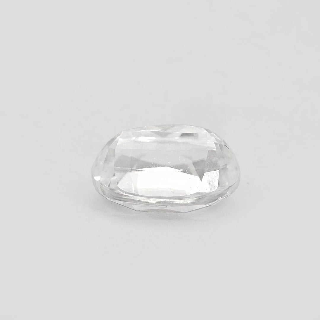 Certified White Zircon 8.90 Cts (9.79 Ratti)