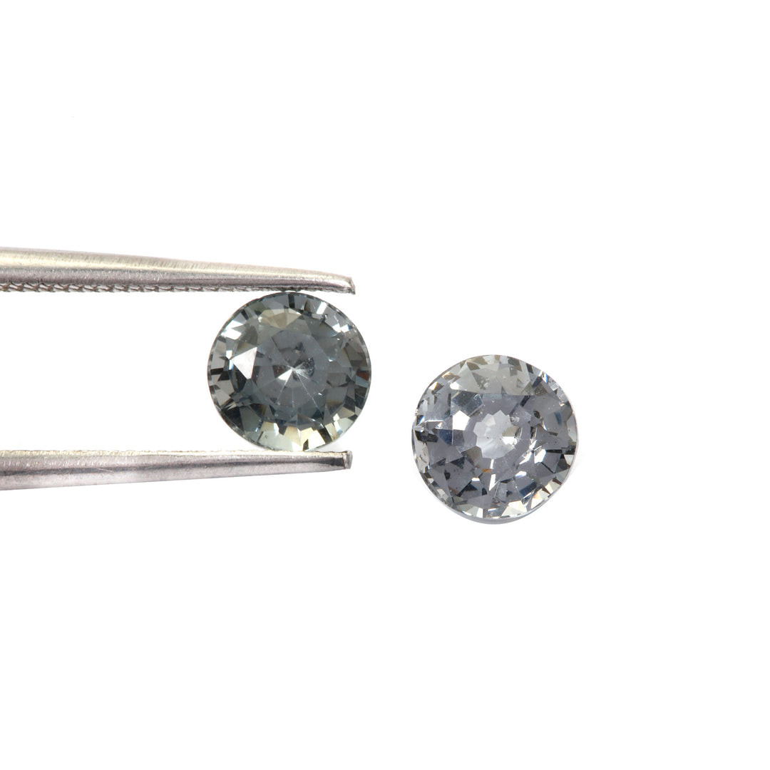 Burma Gray Spinel (Rnd 5x5mm) 0.60Cts