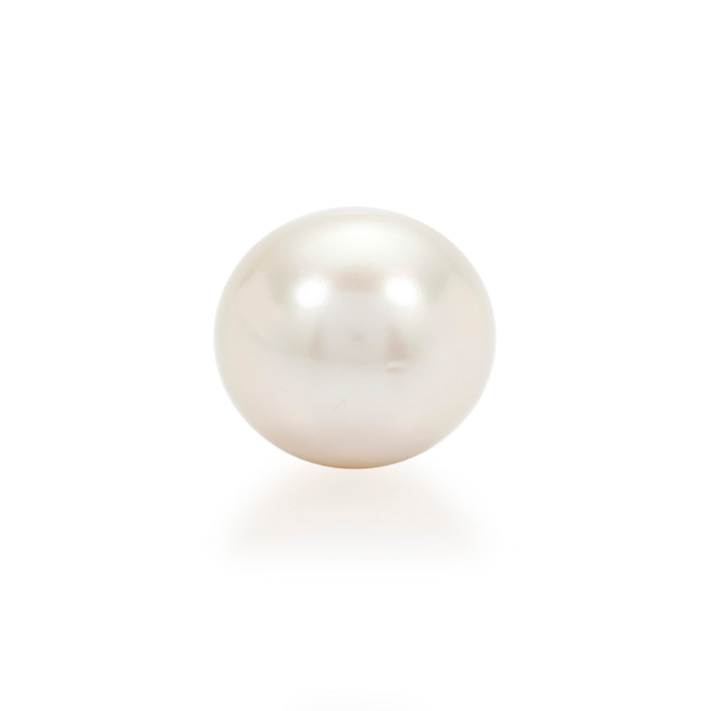 Certified White South Sea Pearl Undrilled 19.38 Carats (21.31 Ratti) Australia CTOZ85