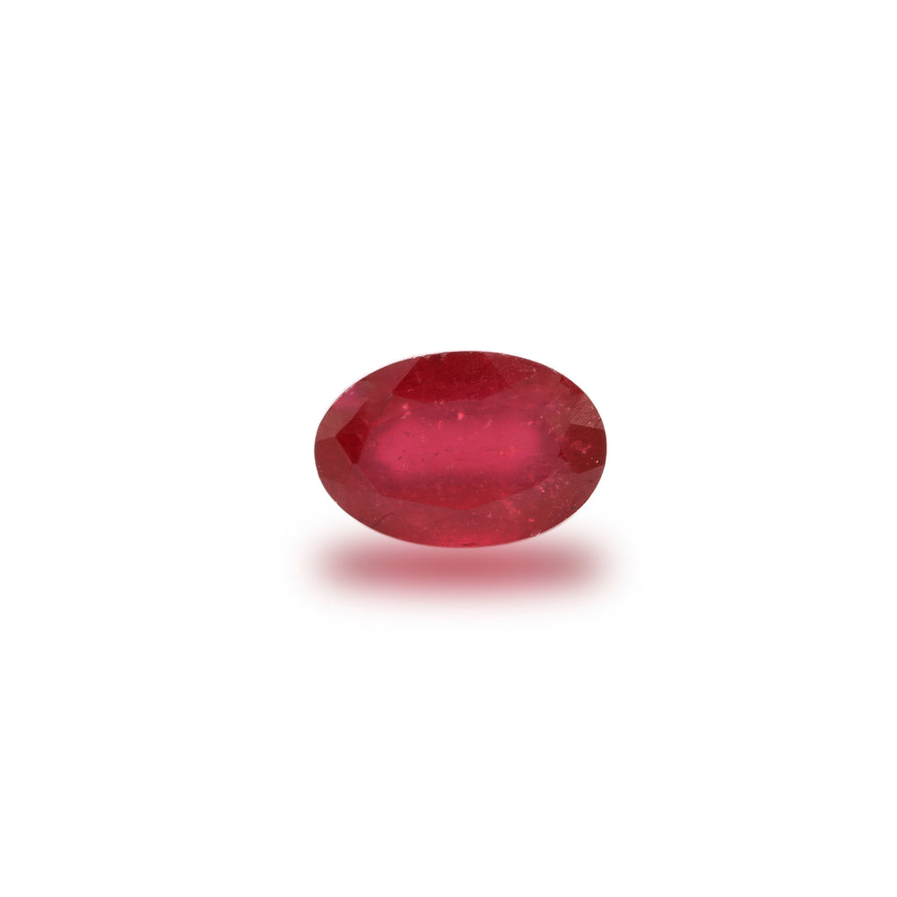 2Pc Lot Ruby 6x4mm 1.00 Carats CUIM47
