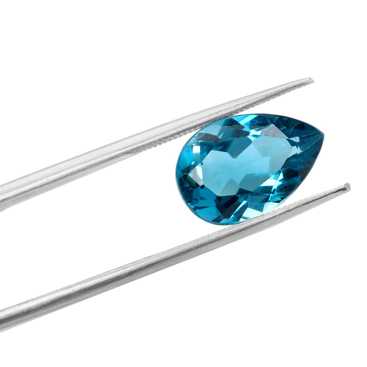 Swiss Blue Topaz (Pear 12x8mm) 3.70 Carats
