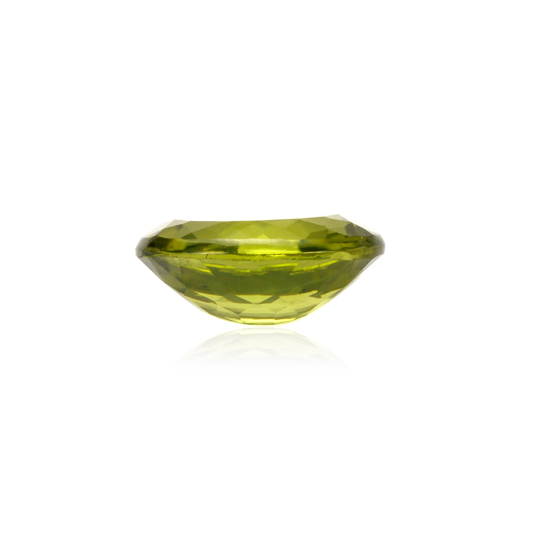 Certified Peridot Oval 2.41 Carats