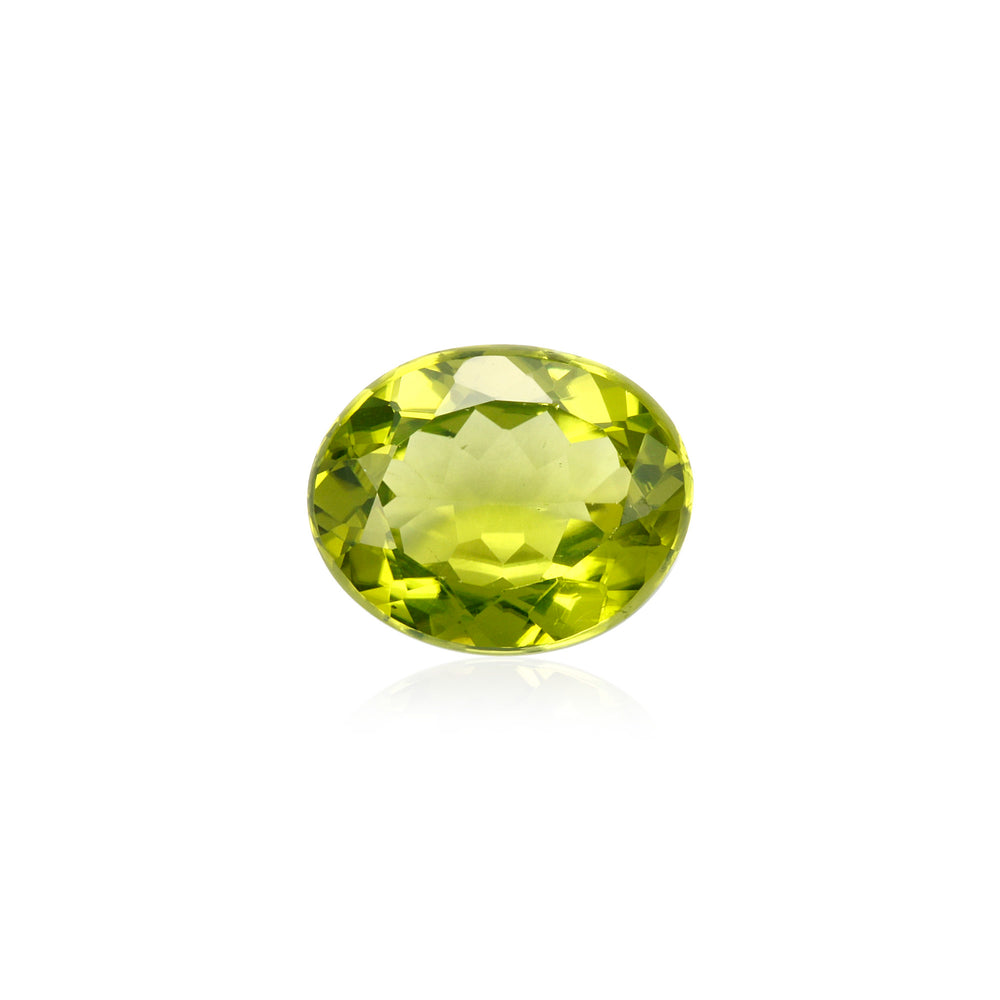Certified Peridot Oval 2.40 Carats - CZ0304