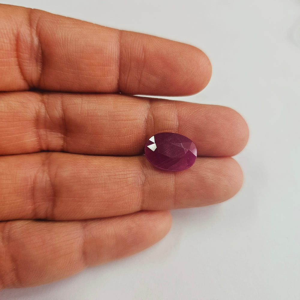 Certified Ruby (Manik) 8.84 Cartas (9.72 Ratti) SKU-CZZA61