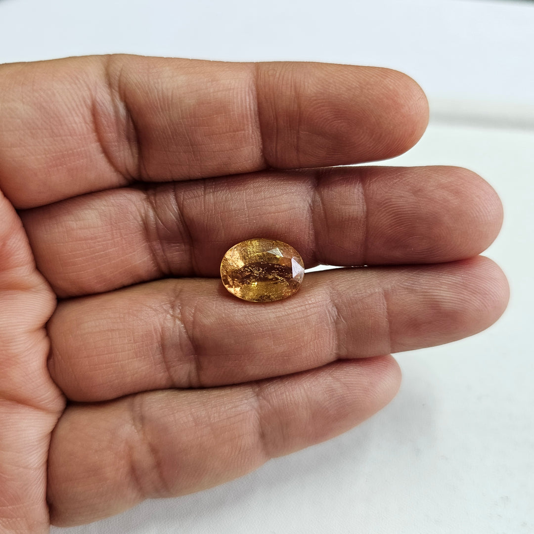 Hessonite (Gomed) 12.10 Cts (13.31 Ratti) Sri Lanka (Ceylon)