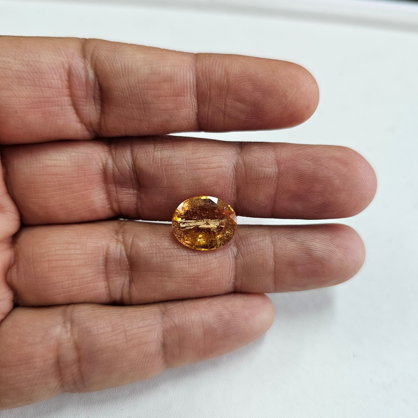 Hessonite (Gomed) 9.55 Cts (10.51 Ratti) Sri Lanka (Ceylon)