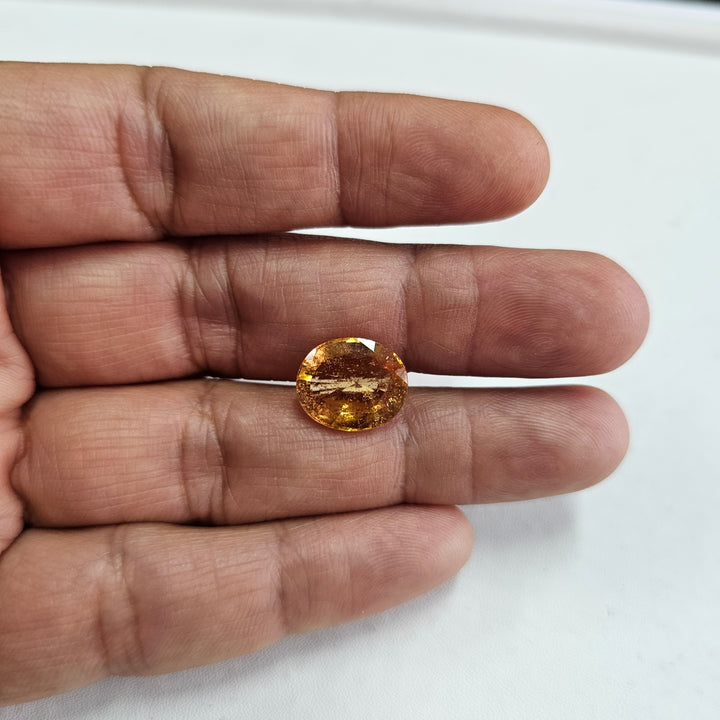 Hessonite (Gomed) 9.55 Cts (10.51 Ratti) Sri Lanka (Ceylon)