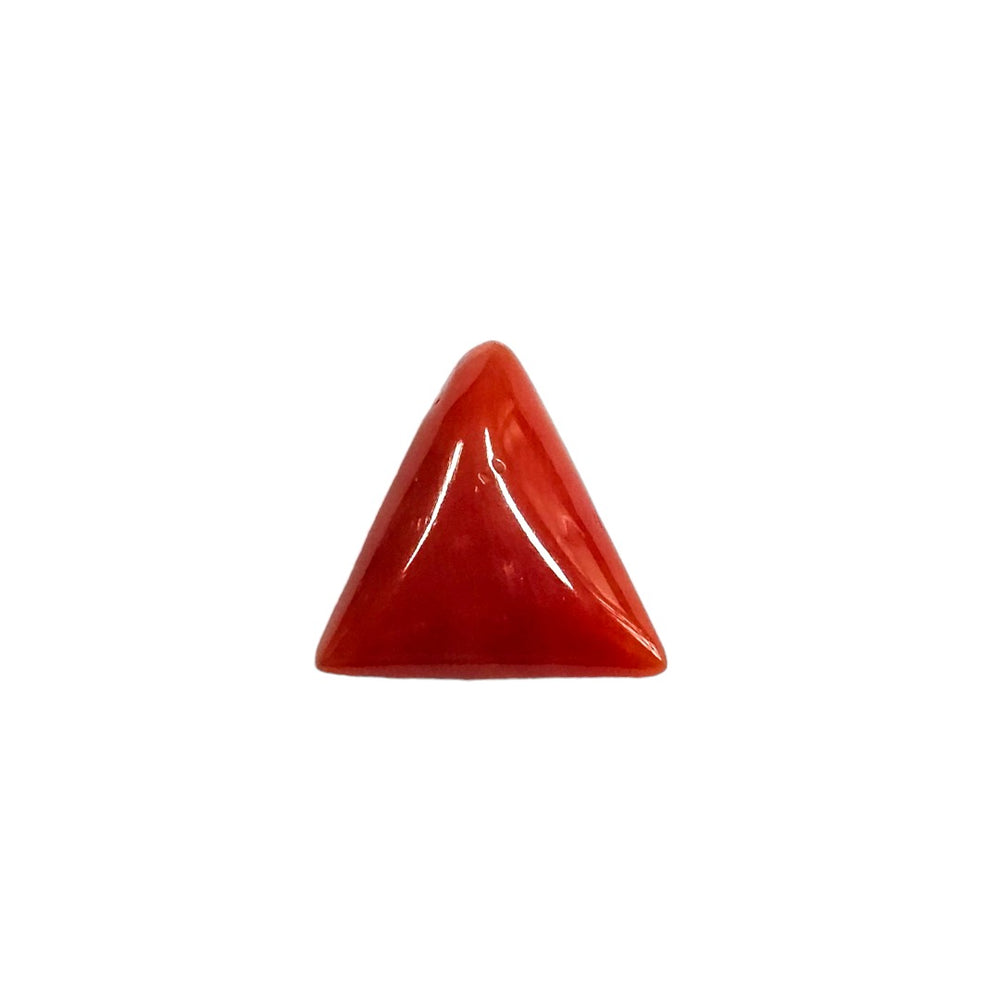 Certified Red Coral (Moonga) 5.55 Cts. (6.10 Ratti) Italy MEZI94-45