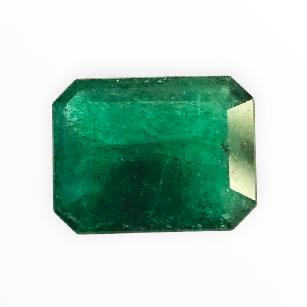 Certified Emerald (Panna)-5.96 Carats (6.55 Ratti) Zambia, SKU: DF0305