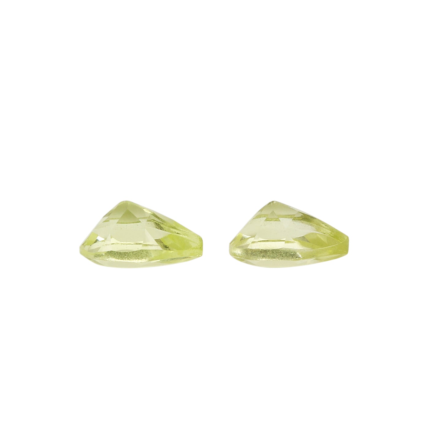 3Pc Lot Lemon Quartz 9x6mm 3.90 Carats