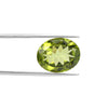 Certified Peridot Oval 7.07 Carats - DU0332