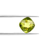 Certified Peridot Cushion 2.66 Carats