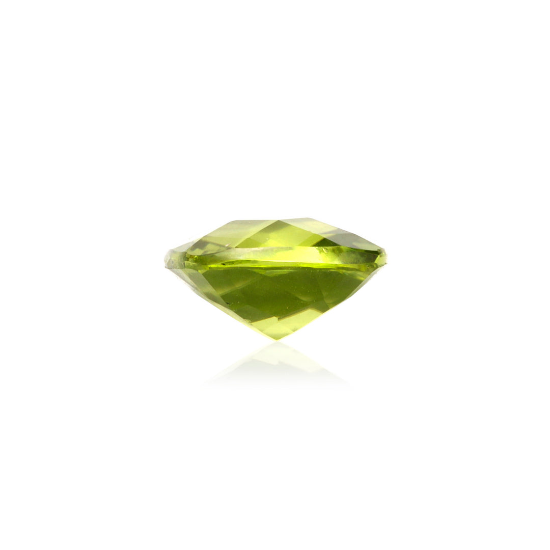 Certified Peridot Cushion 2.66 Carats