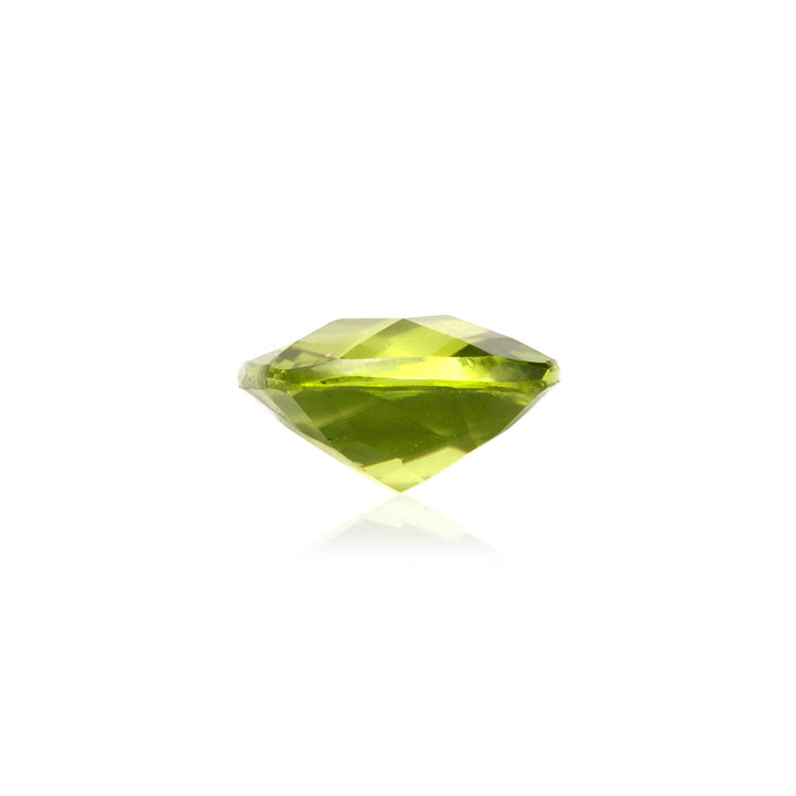 Certified Peridot Cushion 2.66 Carats