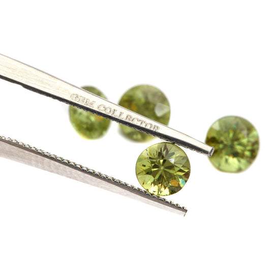 Demantoid Garnet 4.5x4.5mm 0.40 Carats