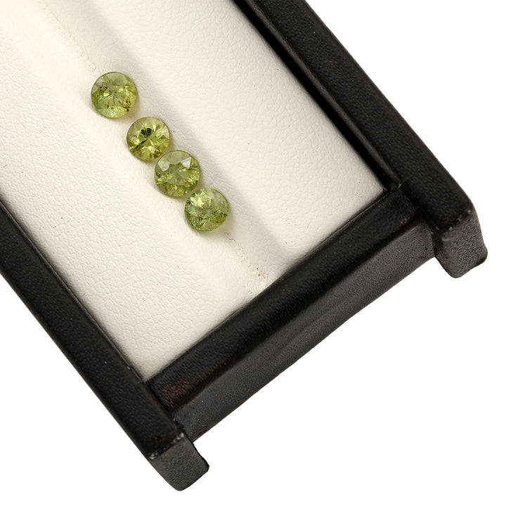 Demantoid Garnet 4.5x4.5mm 0.40 Carats