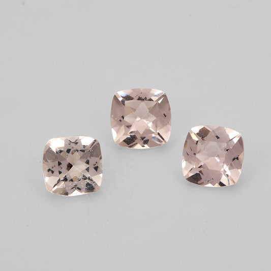 Peach Morganite 5x5mm 0.45 Carats