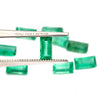 2Pc Lot Emerald 0.40 Carats