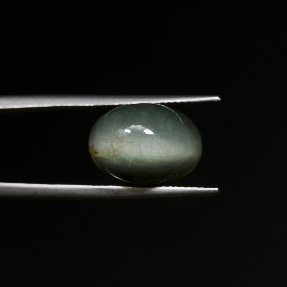 Certified Cat's Eye Quartz (Lahsunia) 9.50 Cts. (10.45 Ratti) EGVD37