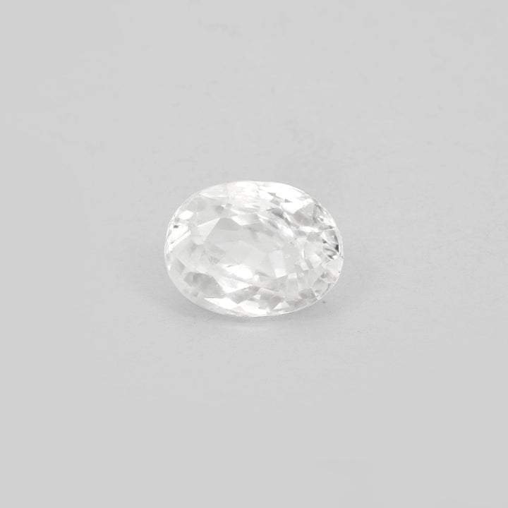 Certified White Zircon 6.53 Cts (7.18 Ratti) EIVW84