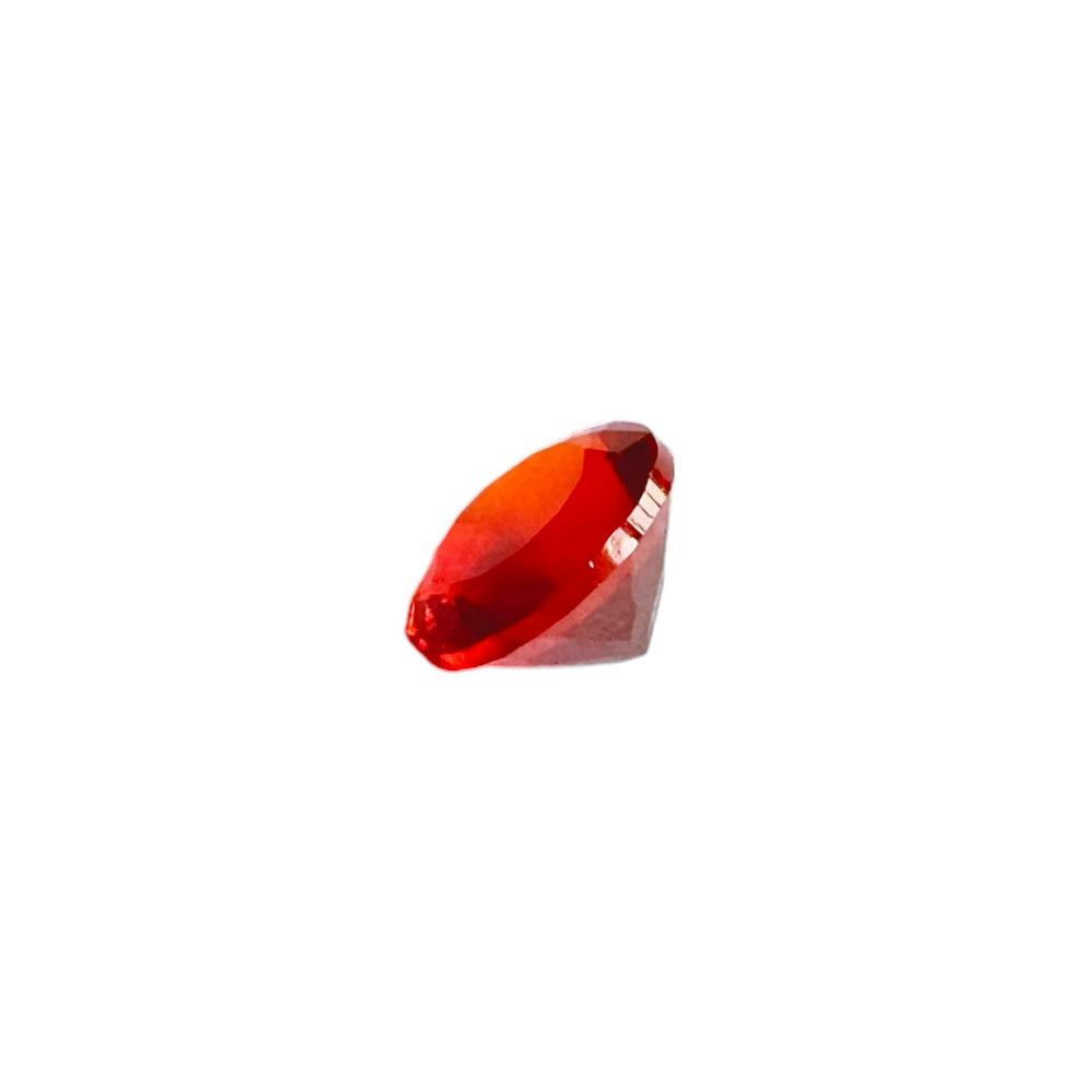 Fire Opal (Round 7x7mm) 0.85 Carats EMCI36