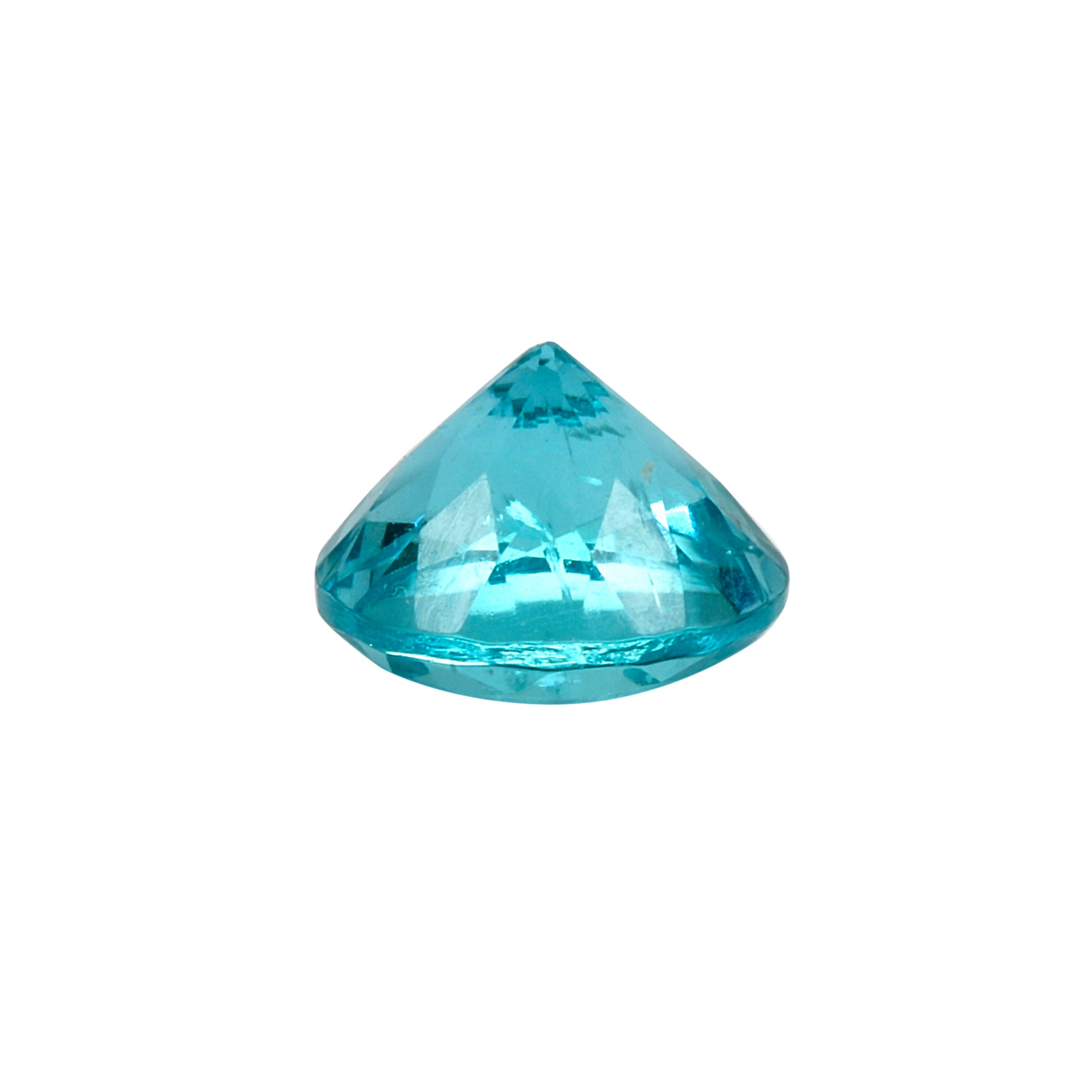 Blue Apatite 6x6mm 0.60 Carats