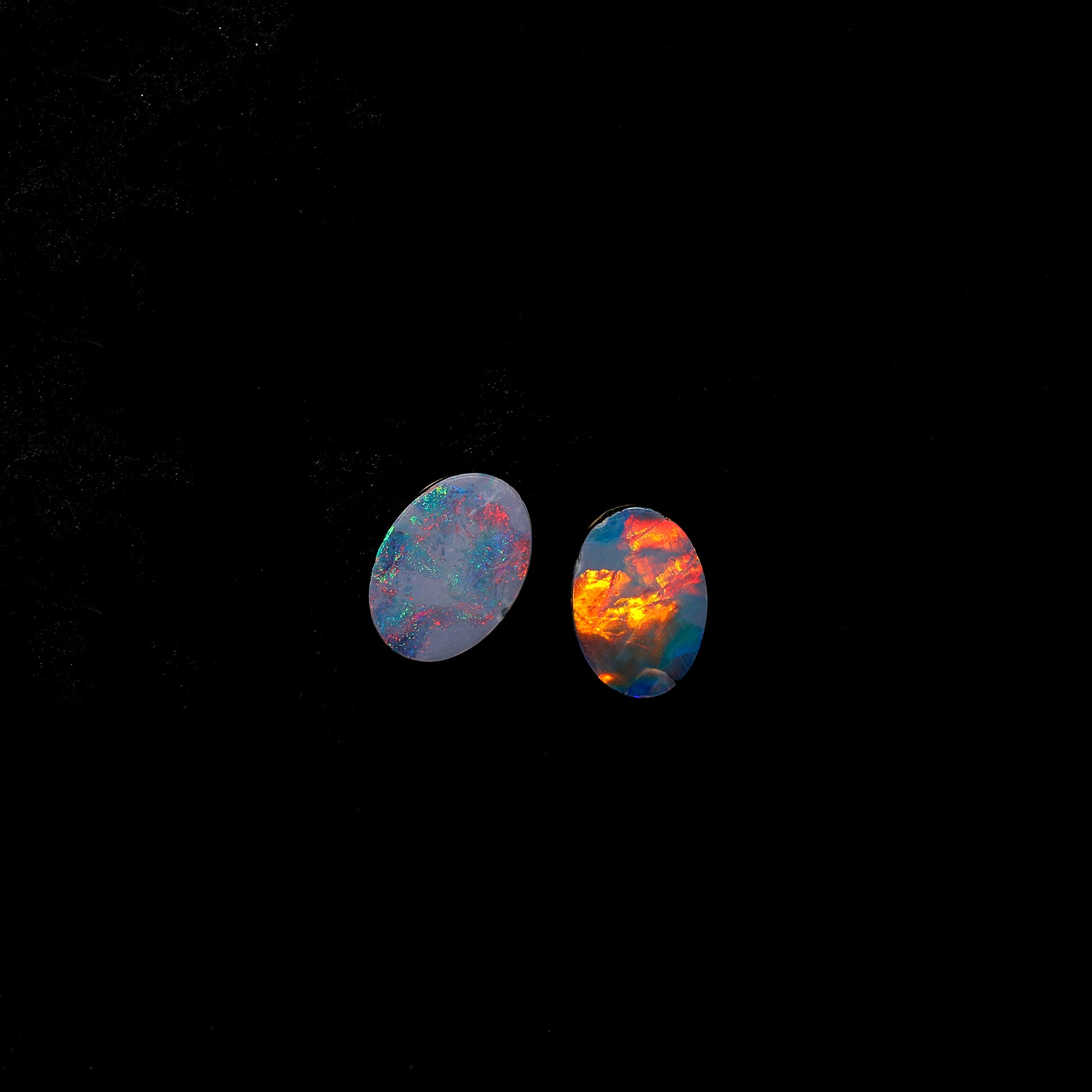 Australian Doublet Opal (Oval 7x5mm) EOCI34 Oval 7x5