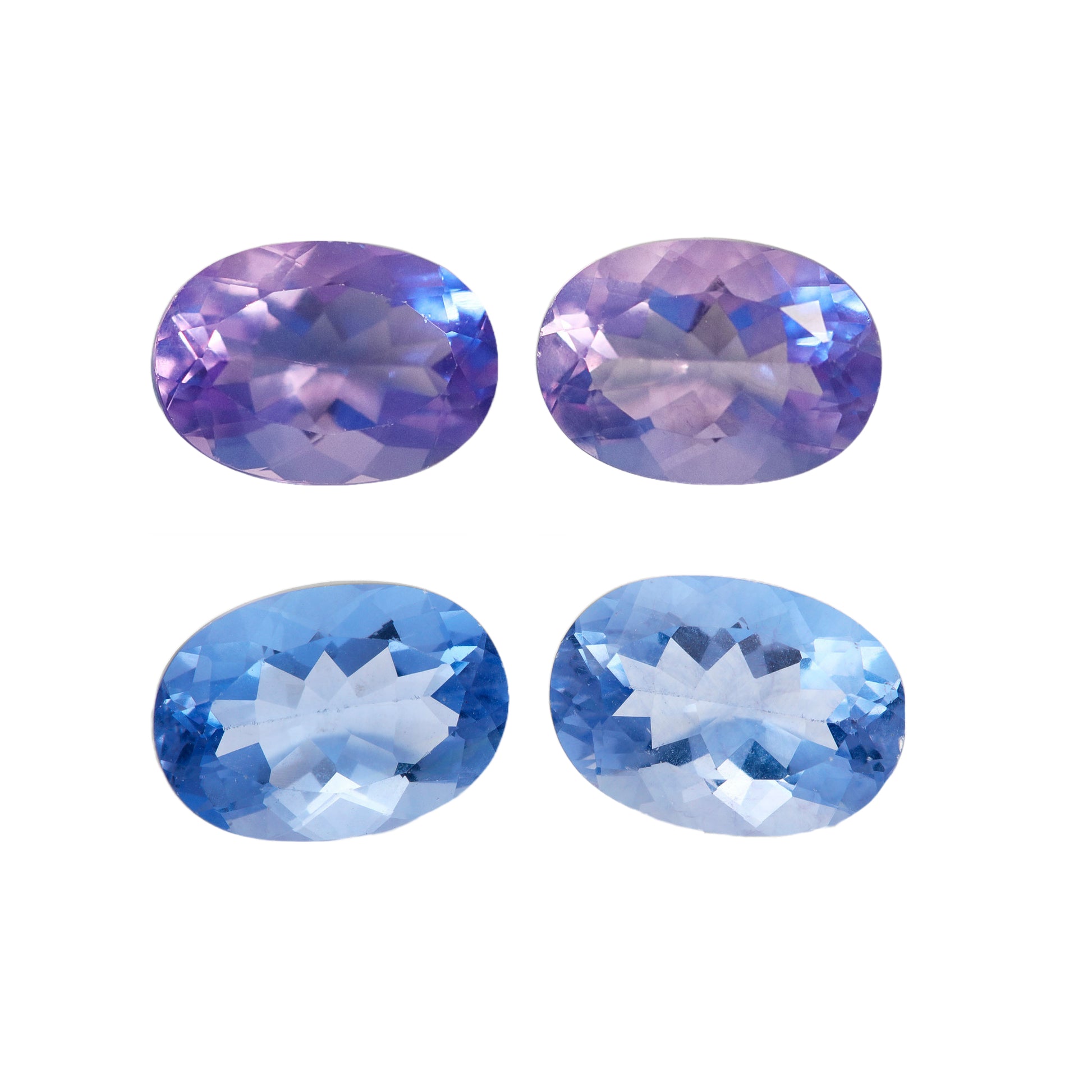 Color Change Fluorite 14x10mm 7.40 Carats