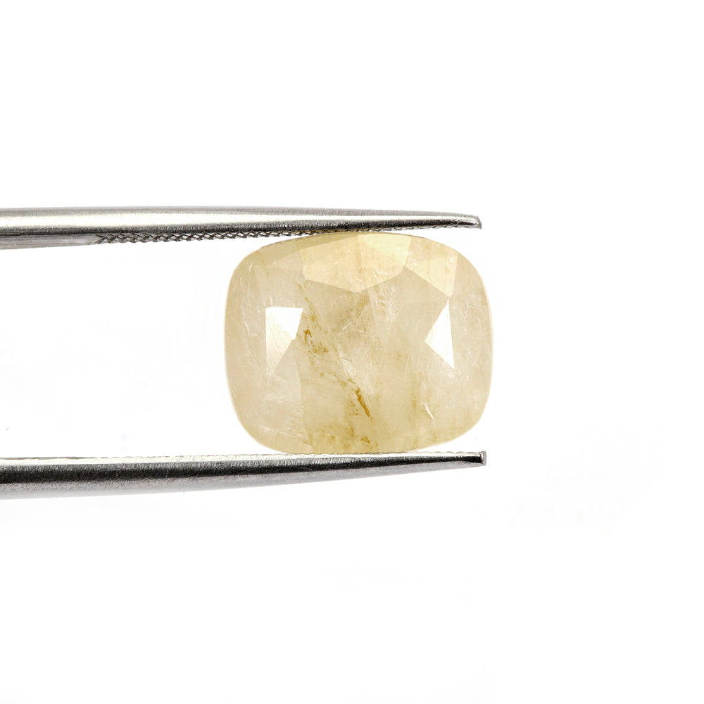 Certified Yellow Sapphire-5.90 Carats (6.49 Ratti) Burma, SKU: EPZI12