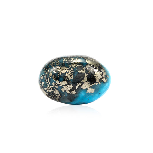 Certified Nishapuri Turquoise (Firoza) Oval 8.25Cts (9.07 Ratti) EPZI45