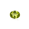Certified Peridot Oval 1.56 Carats