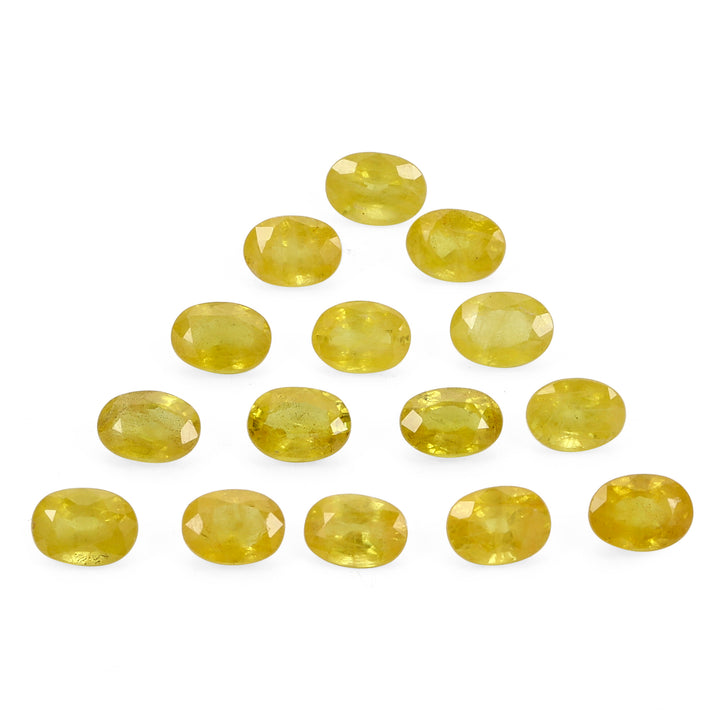 Yellow Sapphire 7x5mm 1.00 Carats