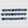 2Pc Lot Australian Parti Sapphire 0.50 Carats EUGC10