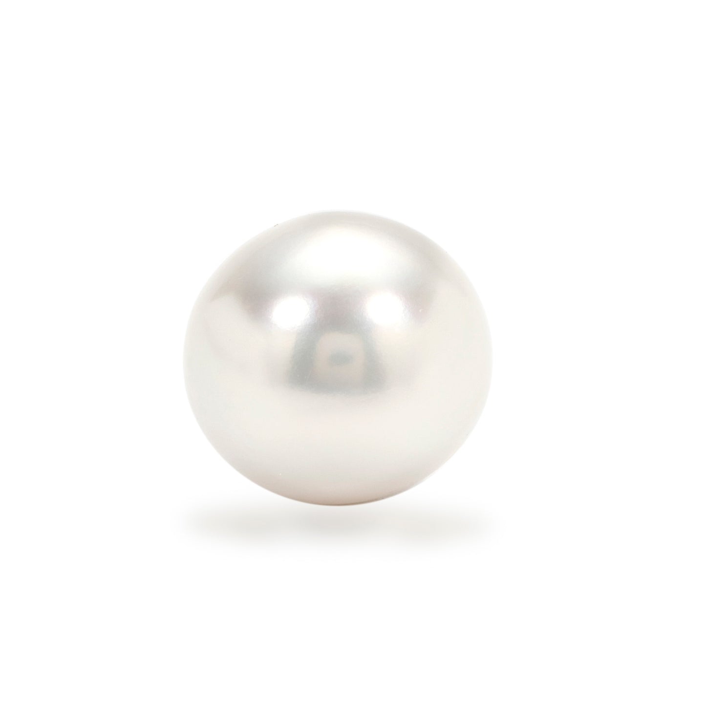 13-14mm Certified White South Sea Pearl Undrilled 17.47 Carats Australia EXOZ24