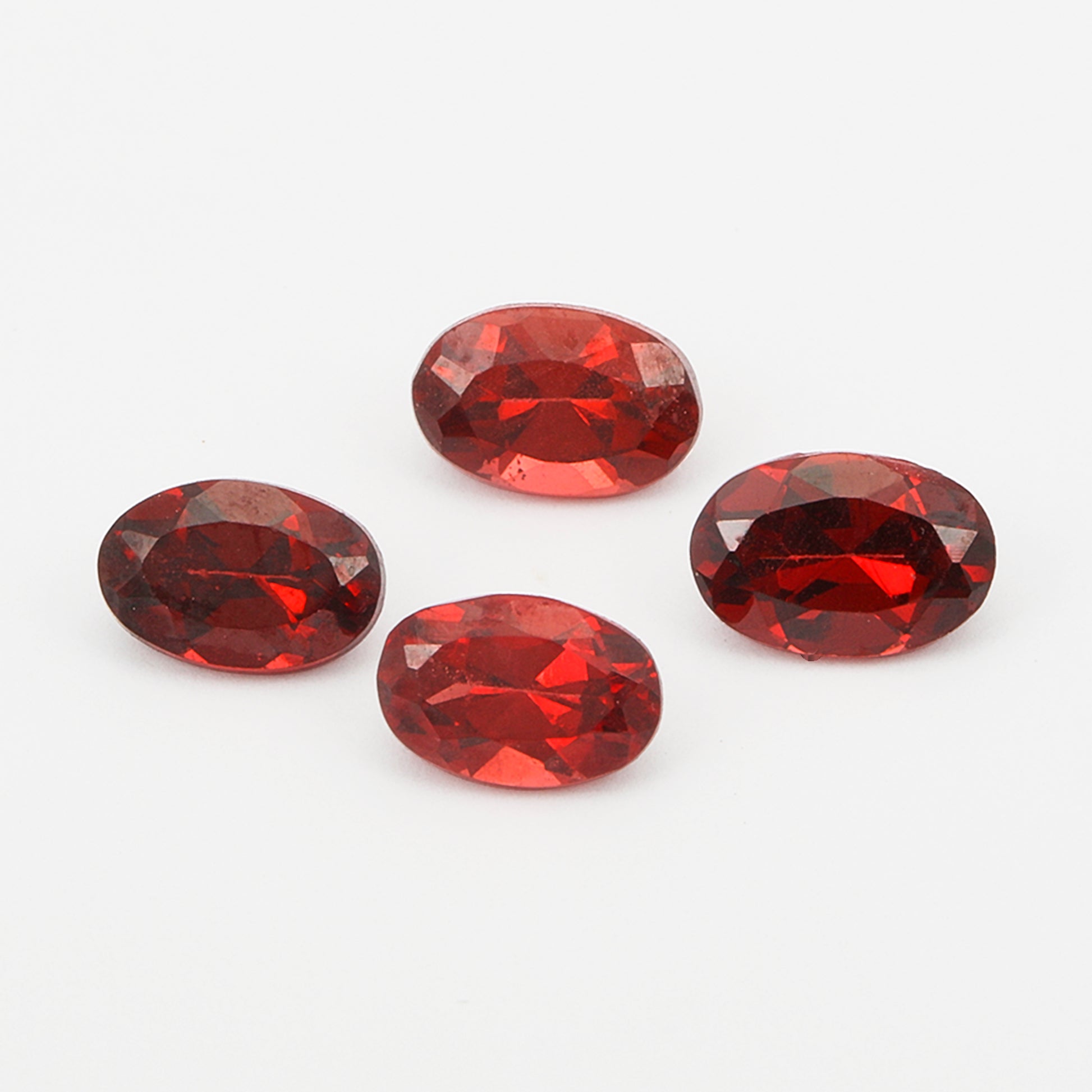 4Pc Lot Mahenge Garnet 6x4mm 2.40 Carats