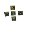 Green Tourmaline 6x6mm 1.25 Carats
